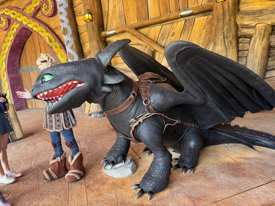 Toothless Epic Universe